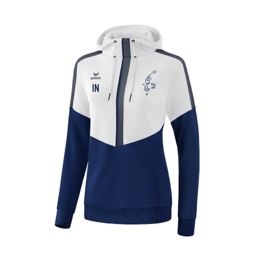 ERIMA Damen Squad Kapuzensweat inkl. TC Maxdorf Logo & Vereinsname Rücken
