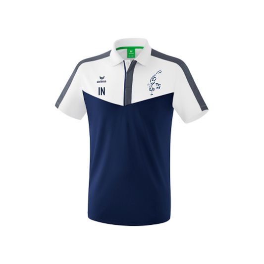 ERIMA Squad Poloshirt inkl. TC Maxdorf Logo & Vereinsname Rücken