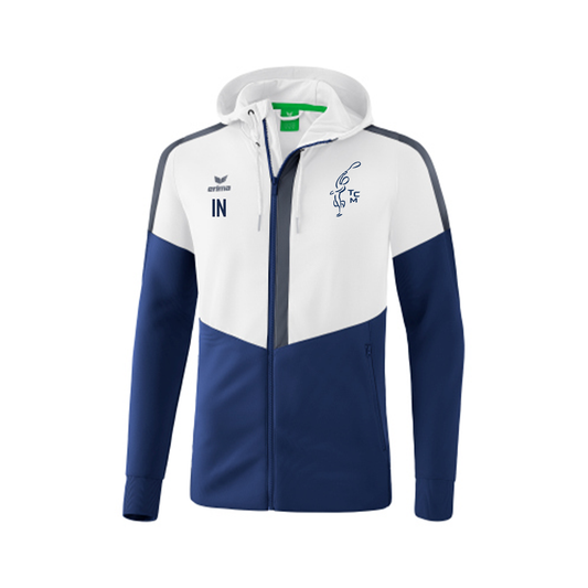 ERIMA Squad Trainingsjacke mit Kapuze inkl. TC Maxdorf Logo & Vereinsname Rücken