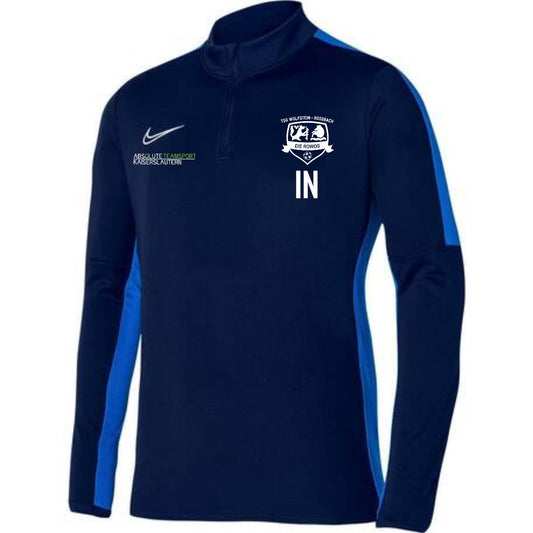 NIKE Academy 23 Drill Ziptop Herren inkl. Wappen RoWos