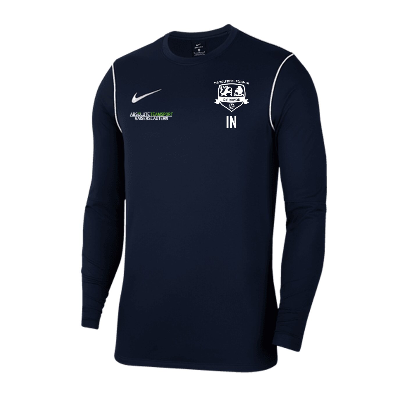 NIKE Park 20 Langarmshirt Herren inkl. Wappen TSG Wolfstein-Roßbach