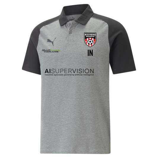 Puma teamCUP Casuals Polo HERREN in 3 Farben - inkl. Kickers Neuhofen Wappen