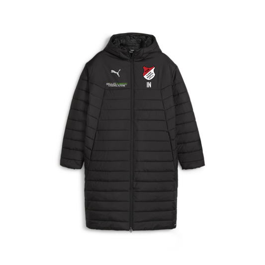 PUMA Kids teamFINAL Bench Jacket inkl. TuS Kleines Wiesental Wappen & Vereinsname Rücken