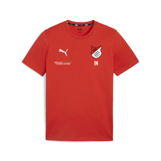 PUMA Herren teamGOAL Casuals Tee inkl. TuS Kleines Wiesental Wappen & Vereinsname Rücken