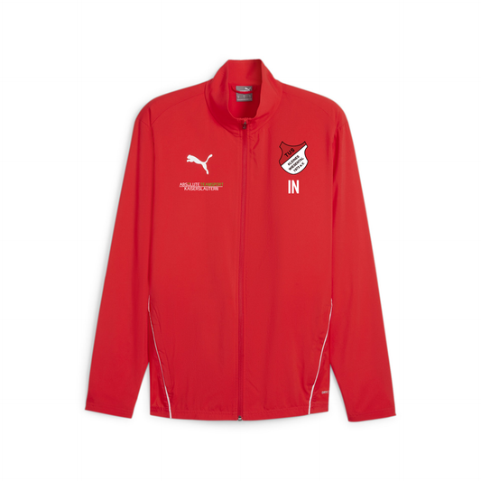 PUMA Herren teamGOAL Sideline Jacket inkl. TuS Kleines Wiesental Wappen & Vereinsname Rücken