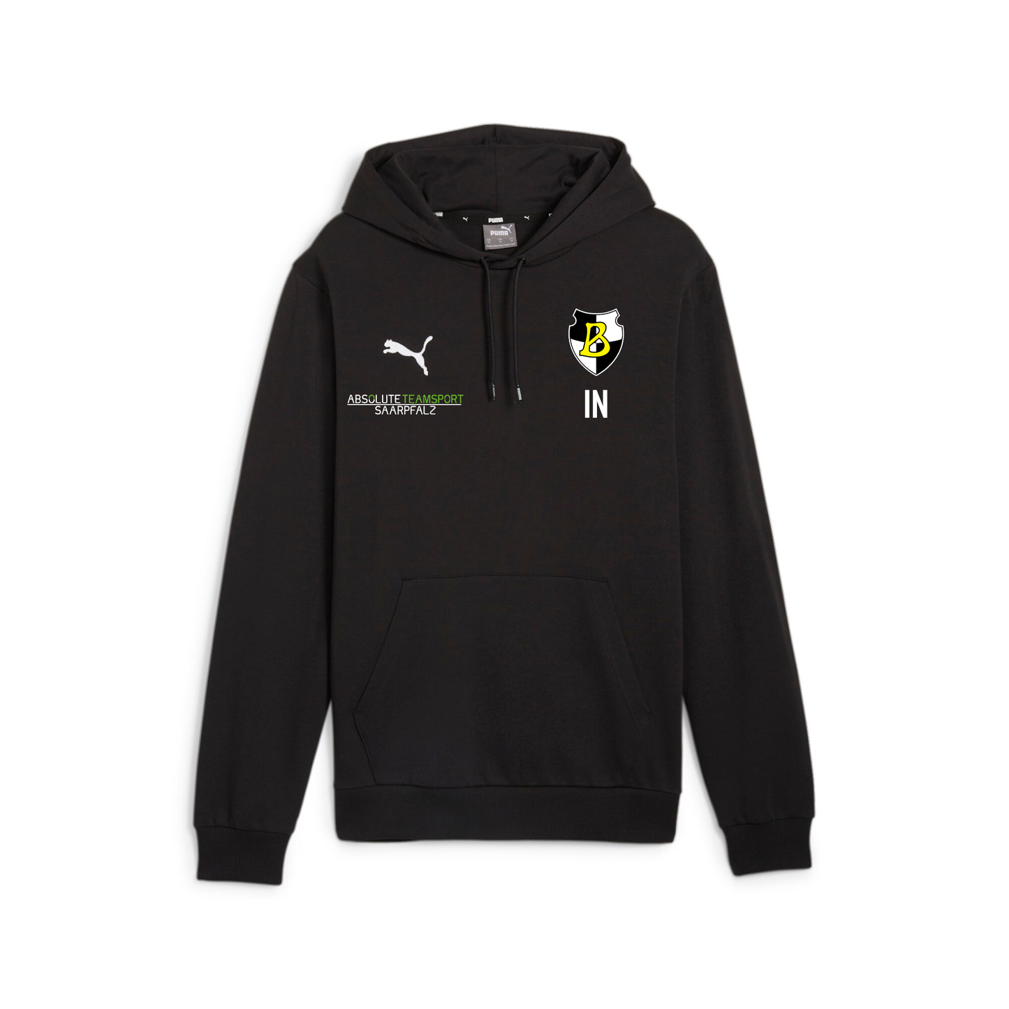 PUMA Herren teamGOAL Casuals Hoody inkl. Borussia Neunkirchen Wappen