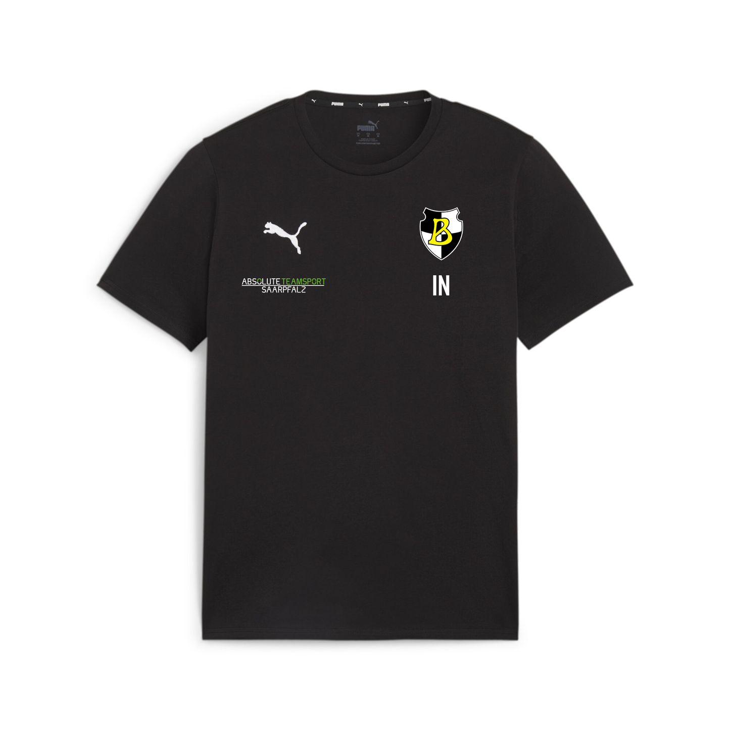 PUMA Herren teamGOAL Casuals Tee inkl. Borussia Neunkirchen Wappen