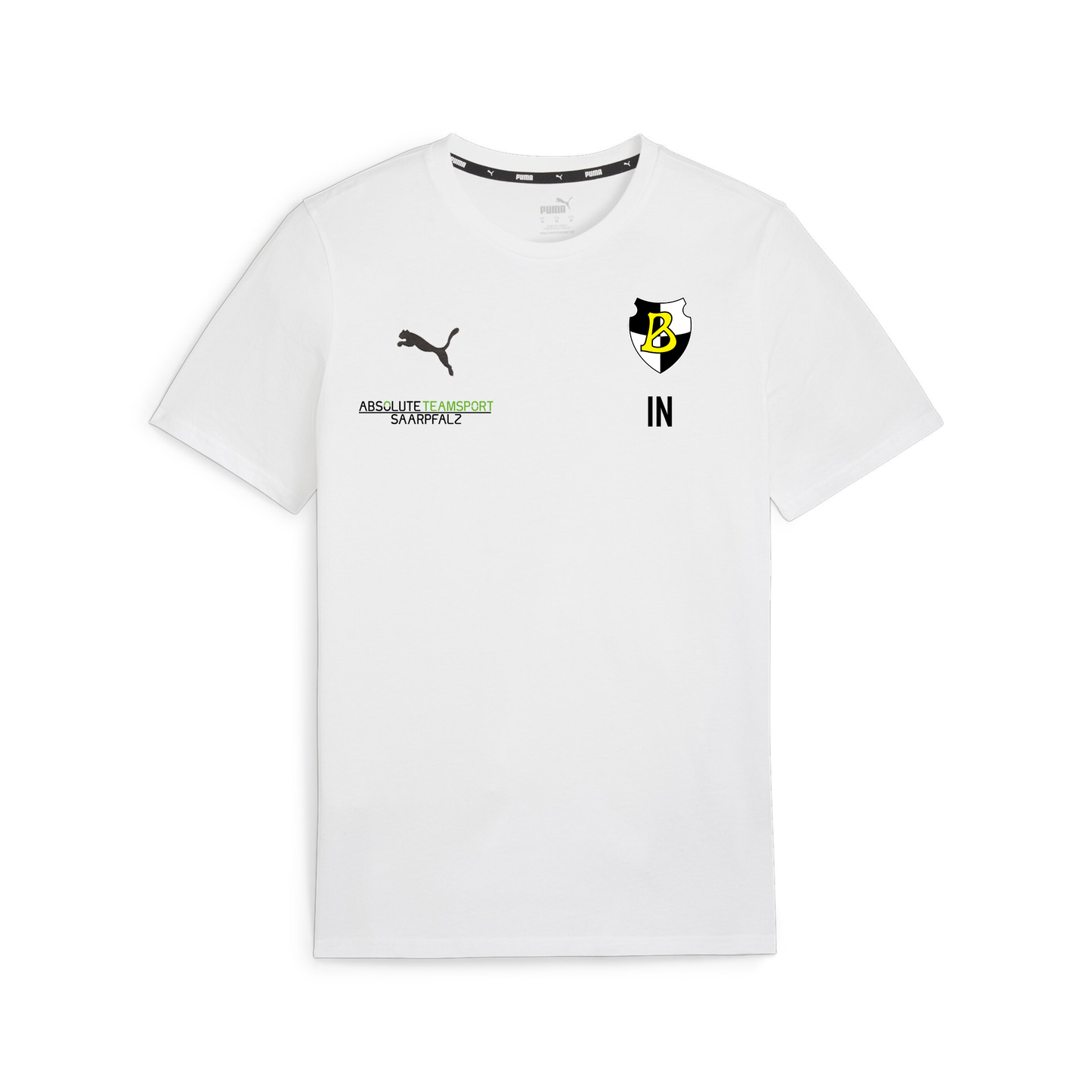 PUMA Herren teamGOAL Casuals Tee inkl. Borussia Neunkirchen Wappen