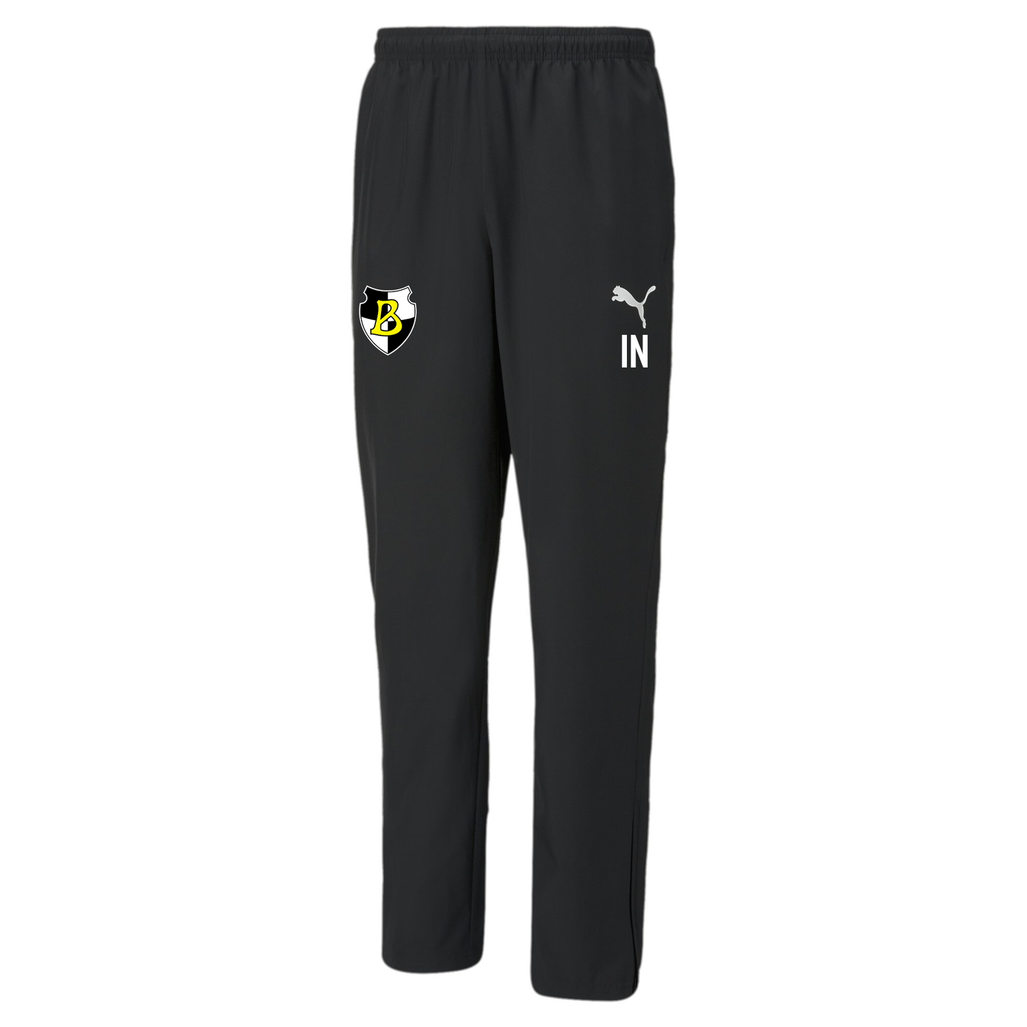 PUMA Herren teamRISE Sideline Pants inkl. Borussia Neunkirchen Wappen