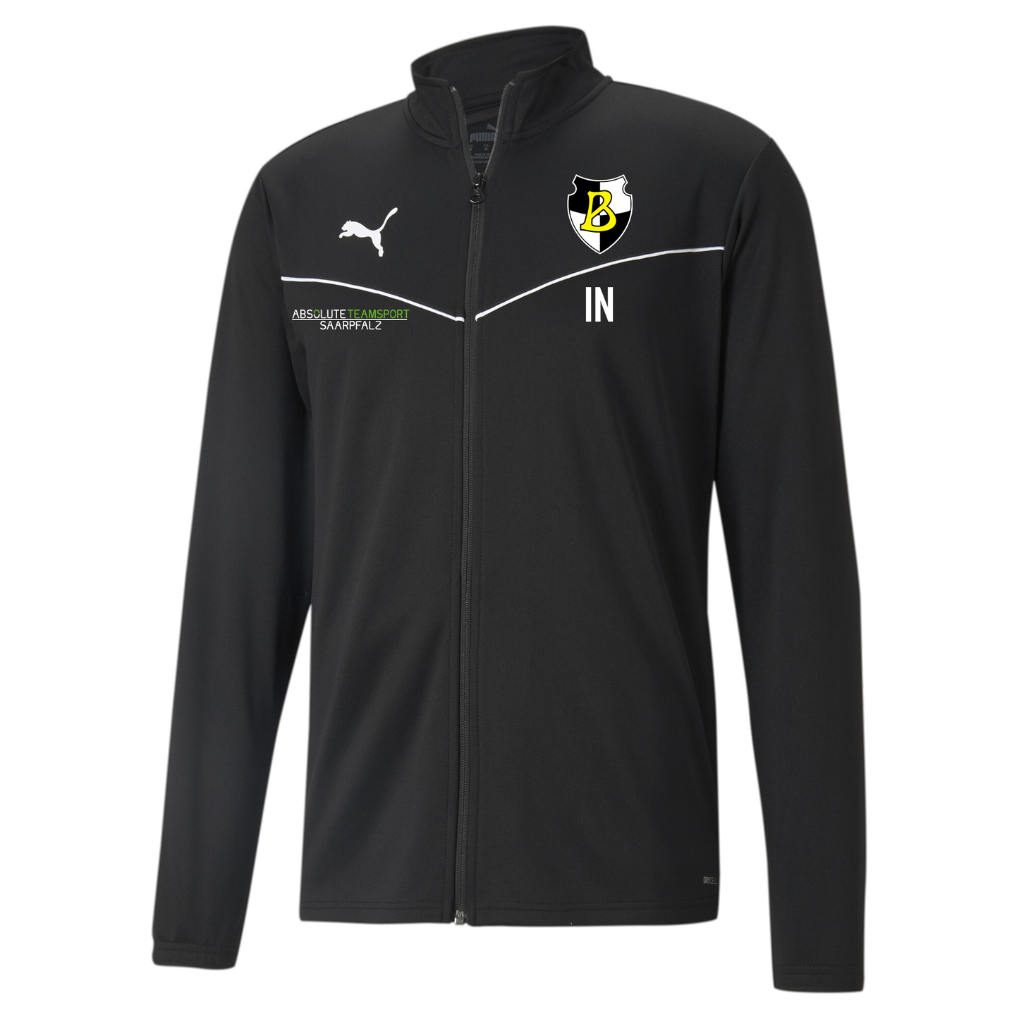 PUMA Kids teamRISE Training Polyjacket inkl. Borussia Neunkirchen Wappen